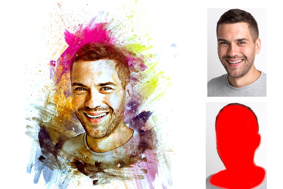 paint photoshop action6