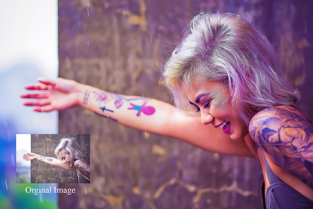 painterly oil photoshop action4