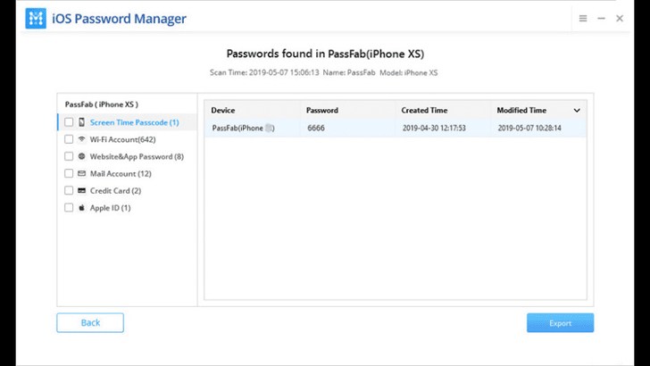 passfab ios password manager 1
