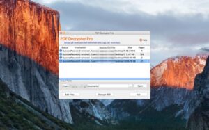 pdf decrypter pro mac