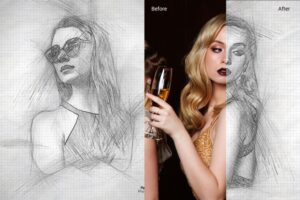 pencil sketch photoshop action image 001 830x553 1