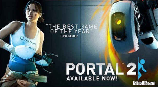 Portal 2 MacOs – Cổng không gian – Sáng tạo, vui nhộn 1 portal 2 cocc82cc89ng khocc82ng gian sang tacca3o vui nhocca3cc82n