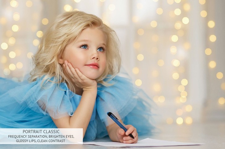 portrait photoshop actions complete 14