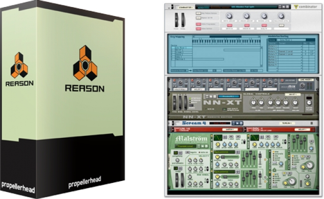 Propellerhead Reason 5 MacOs – Phần mềm thu âm, mix nhạc 1 propellerhead reason 5 mac