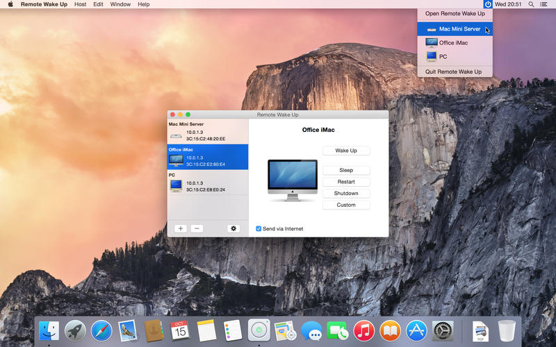 remote wake up mac 3