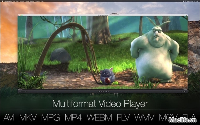 Rocket Video Player MacOs – Chương trình xem Video trên Mac 1 rocket video player chucc9bocc9bng trinh xem video trecc82n mac