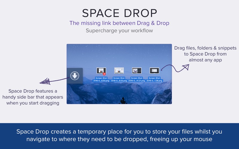 space drop mac