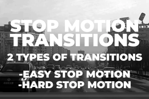 stop motion transitions