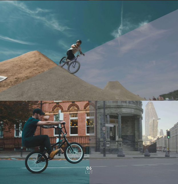 stunt camera crew lut pack4