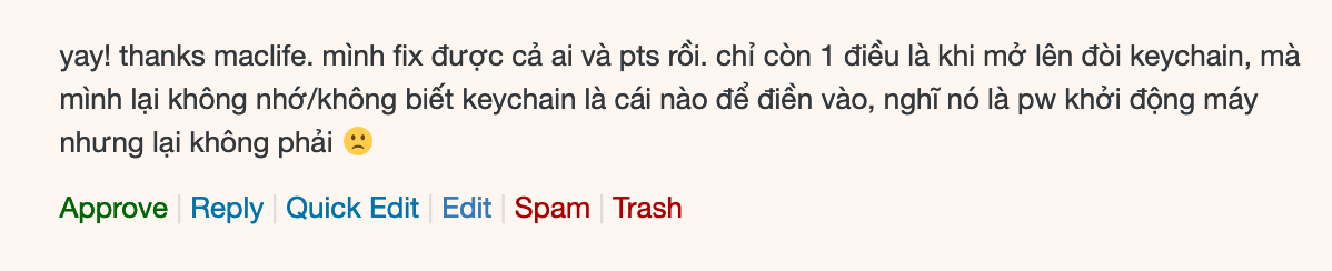 sua loi doi nhap keychain adobe 6