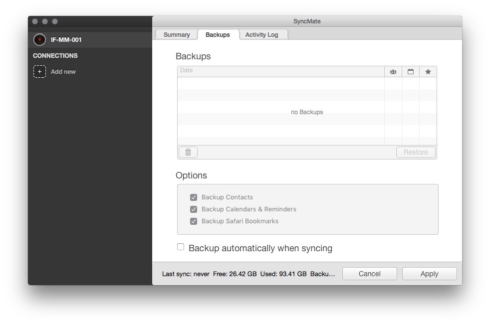 syncmate-mac1 syncmate mac1