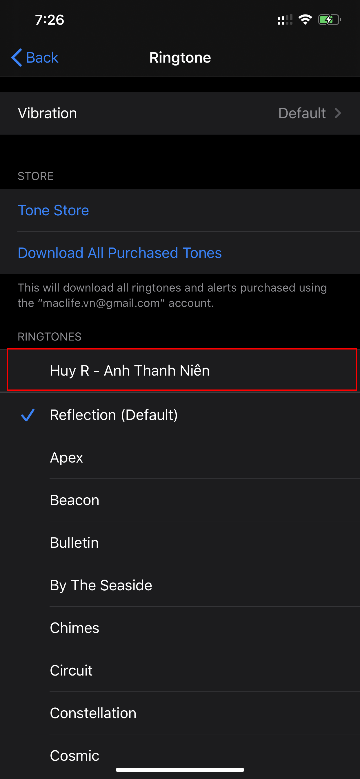 tao nhac chuong cho iphone 1