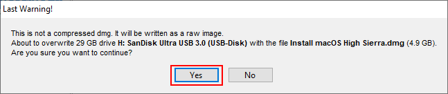tao usb cai mac tren windows 9