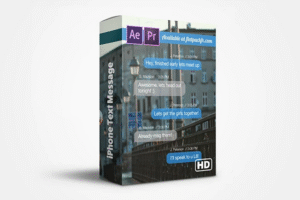 text message effect flatpackfx