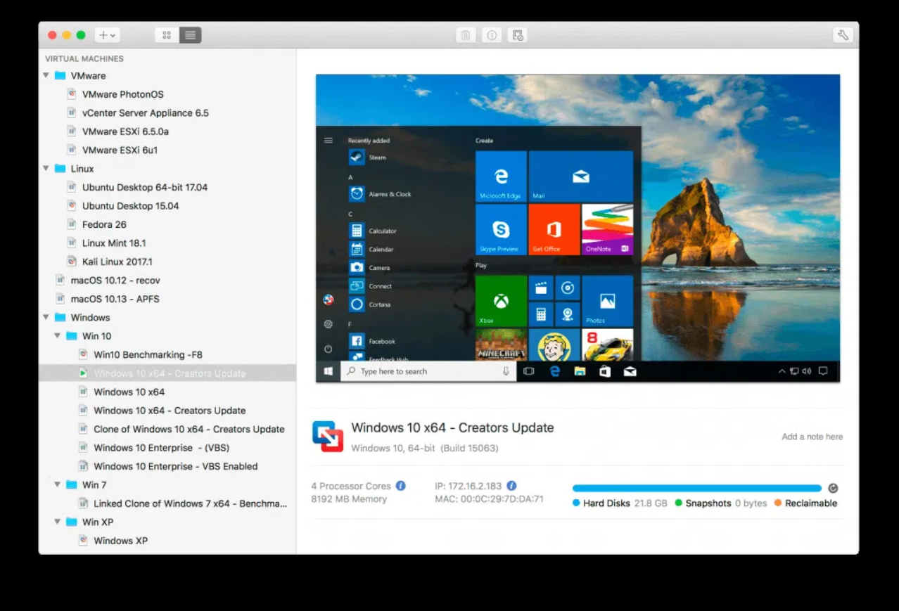 vmware fusion 12