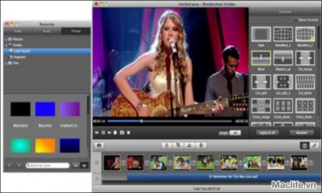 Wondershare Vivideo MacOs – Phần mềm làm phim trên MAC 1 wondershare vivideo