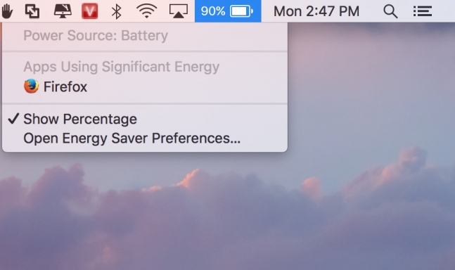 Xem Pin sau nâng cấp MacOS Sierra 10.12.2 MacOs 1 xem thoi gian su dung pin con lai